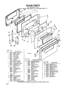04 - Door parts for Whirlpool REE6700P3 / from AppliancePartsPros.com