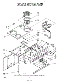 06 - Top And Control parts for Whirlpool REE6700P3 / from AppliancePartsPros.com