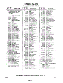 03 - Section parts for Whirlpool RVE4300 / from AppliancePartsPros.com