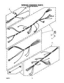 10 - Wiring Harness parts for Whirlpool Range RM978BXVF2 / from AppliancePartsPros.com