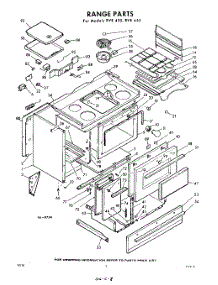 02 - Section parts for Whirlpool RVE4550 / from AppliancePartsPros.com