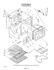 03 - Oven parts for Whirlpool Range RM978BXVM1 / from AppliancePartsPros.com