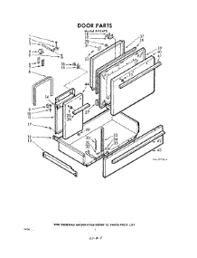 04 - Door parts for Whirlpool RVE478 / from AppliancePartsPros.com