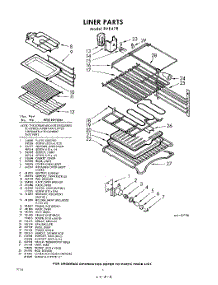 06 - Liner parts for Whirlpool RVE478 / from AppliancePartsPros.com
