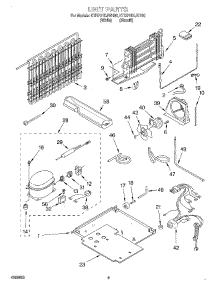 05 - Unit parts for Kitchenaid Refrigerator KTRP21KJWH00 / from AppliancePartsPros.com