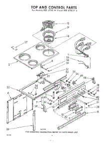 06 - Top And Control parts for Whirlpool REE6700W4 / from AppliancePartsPros.com