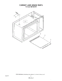 10 - Cabinet And Hinge parts for Whirlpool Range RM978BXVN0 / from AppliancePartsPros.com