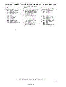 09 - Section parts for Whirlpool REE950PW / from AppliancePartsPros.com
