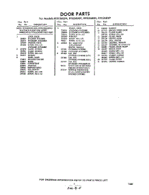 05 - Section parts for Whirlpool RYE2600P / from AppliancePartsPros.com