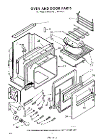 02 - Section parts for Whirlpool RVE776 / from AppliancePartsPros.com