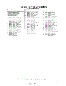 05 - Section parts for Whirlpool REE9600W / from AppliancePartsPros.com
