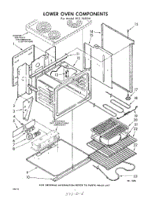 06 - Lower Oven parts for Whirlpool REE9600W / from AppliancePartsPros.com