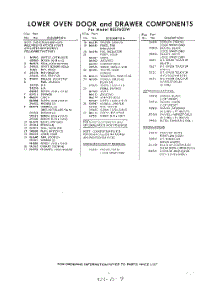 09 - Section parts for Whirlpool REE9600W / from AppliancePartsPros.com