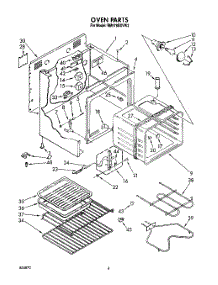 03 - Oven parts for Whirlpool Range RM978BXVN2 / from AppliancePartsPros.com