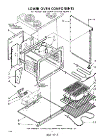 06 - Lower Oven parts for Whirlpool RDE950PW1 / from AppliancePartsPros.com
