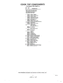 05 - Section parts for Whirlpool RDE950PW2 / from AppliancePartsPros.com