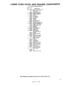 09 - Section parts for Whirlpool RDE950PW2 / from AppliancePartsPros.com