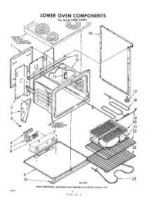 06 - Lower Oven parts for Whirlpool RDE955PP / from AppliancePartsPros.com