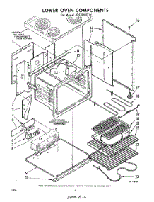 06 - Lower Oven parts for Whirlpool RDE9600W / from AppliancePartsPros.com