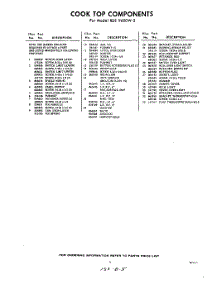 05 - Section parts for Whirlpool RDE9600W2 / from AppliancePartsPros.com