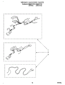 12 - Wiring Harness parts for Whirlpool Range RM980PXYN1 / from AppliancePartsPros.com