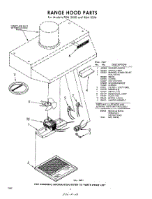 02 - Section parts for Whirlpool RDH2036 / from AppliancePartsPros.com
