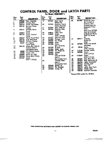 11 - Section parts for Whirlpool RGM1880P1 / from AppliancePartsPros.com