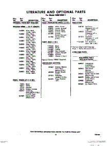 13 - Lit / Optional parts for Whirlpool RGM1880P1 / from AppliancePartsPros.com