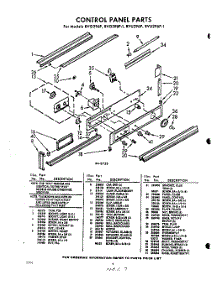 04 - Section parts for Whirlpool RVG296P1 / from AppliancePartsPros.com