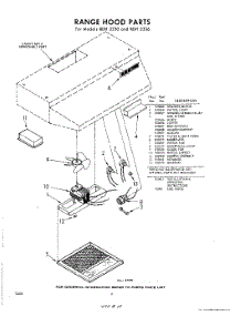 02 - Section parts for Whirlpool RDH2336 / from AppliancePartsPros.com