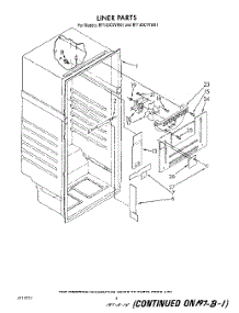 03 - Liner parts for Whirlpool Refrigerator RT14DCXVG01 / from AppliancePartsPros.com