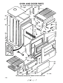 02 - Section parts for Whirlpool RVU176W / from AppliancePartsPros.com