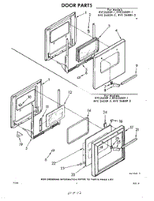 04 - Door parts for Whirlpool RYE2688W2 / from AppliancePartsPros.com