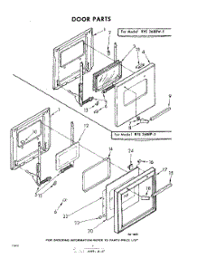 04 - Door parts for Whirlpool RYE2688W5 / from AppliancePartsPros.com