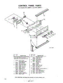 06 - Control parts for Whirlpool RYE2688W5 / from AppliancePartsPros.com