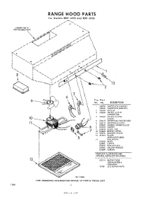 02 - Section parts for Whirlpool RDH4336 / from AppliancePartsPros.com