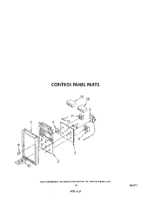 08 - Control Panel parts for Whirlpool Range RM988PXVF3 / from AppliancePartsPros.com
