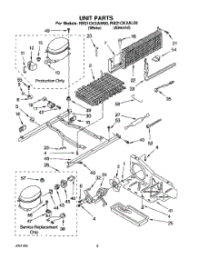 06 - Unit parts for Whirlpool Oven RB21CKXAL00 / from AppliancePartsPros.com