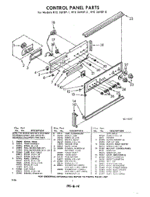 06 - Control parts for Whirlpool RYE2698P2 / from AppliancePartsPros.com
