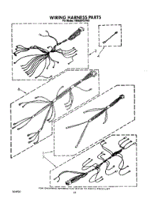11 - Wiring Harness parts for Whirlpool Range RM988PXVF5 / from AppliancePartsPros.com