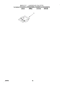 12 - Miscellaneous, Lit / Optional parts for Kitchenaid Dishwasher KUDG25SHBL0 / from AppliancePartsPros.com