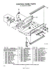 06 - Control Panel parts for Whirlpool RYE2698P4 / from AppliancePartsPros.com