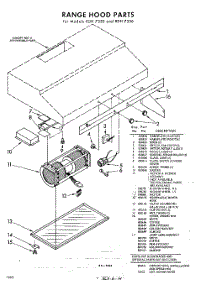 02 - Section parts for Whirlpool RDH7336 / from AppliancePartsPros.com