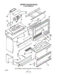 06 - Upper Chassis parts for Whirlpool Range RM988PXVM3 / from AppliancePartsPros.com