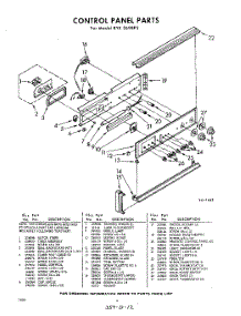 06 - Control Panel parts for Whirlpool RYE2698P5 / from AppliancePartsPros.com