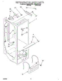 02 - Refrigerator Liner parts for Whirlpool Refrigerator RS25AWXBL01 / from AppliancePartsPros.com