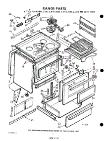 02 - Section parts for Whirlpool RYE35002 / from AppliancePartsPros.com