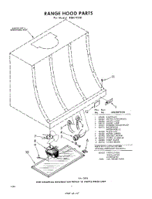 02 - Section parts for Whirlpool RDH9330 / from AppliancePartsPros.com
