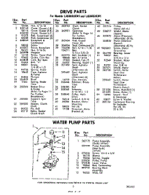 05 - Water Pump parts for Whirlpool Washer LA5600XKW1 / from AppliancePartsPros.com