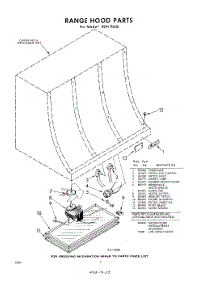 02 - Cabinet parts for Whirlpool RDH9630 / from AppliancePartsPros.com